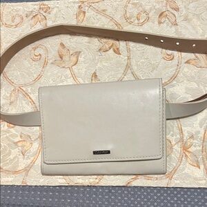 Calvin Klein Cream Belt Bag